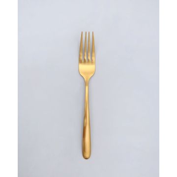 Πιρούνι Cultery με χρυσό ματ φινίρισμα One Size Χρυσό