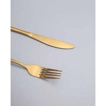 Πιρούνι Cultery με χρυσό ματ φινίρισμα One Size Χρυσό - 