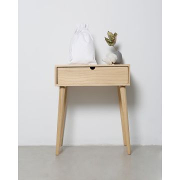 Πουγκί για Δώρα, Μake up Αccesories Buggie Ornament 20x30cm Άσπρο Πουγκί για Δώρα, Μake up Αccesories Buggie Ornament 20x30cm Άσπρο