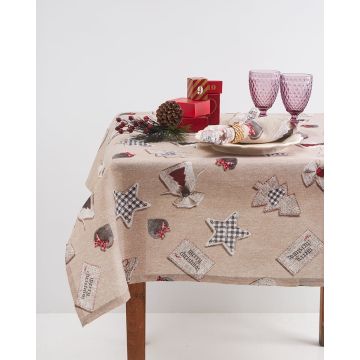 4 ατόμων (140x140cm) - Μπεζ [MODEL PNN-004262.701241] [EAN 2214120112345]