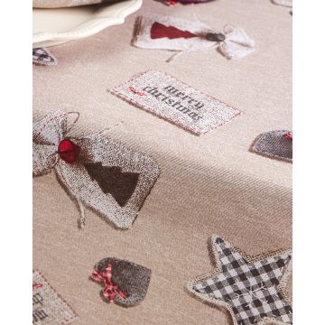 4 ατόμων (140x140cm) - Μπεζ [MODEL PNN-004262.701241] [EAN 2214120112345]