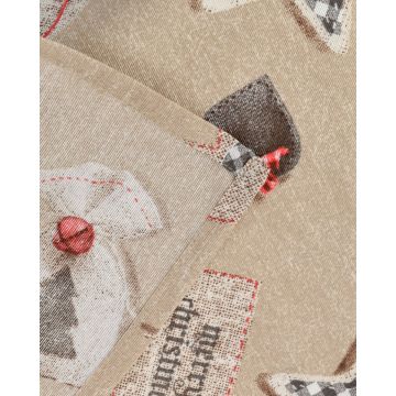 6 ατόμων (140x180cm) - Μπεζ [MODEL PNN-004262.701242] [EAN 1908720112345]