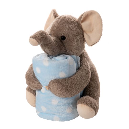 Silk Fashion ΒΕΒΕ FLANNEL ΚΟΥΒΕΡΤΑΚΙ (80cm x 120cm) μπέζ ελεφαντάκι σιέλ