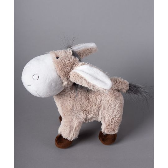 Λούτρινο γαιδουράκι (20cm x 10cm) μπέζ