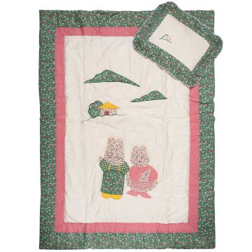 Silk Fashion bebe κουβερτάκι (90cm x 125cm + 35cm x 25cm) 594207