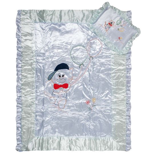 Silk Fashion bebe παπλωματάκι ( 100cm x 125cm + 25cm x 35cm) sw-23