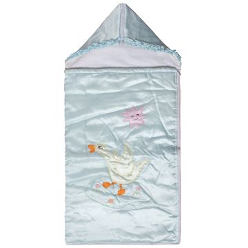 Silk Fashion bebe υπνόσακος (90cm x 80cm) σιέλ