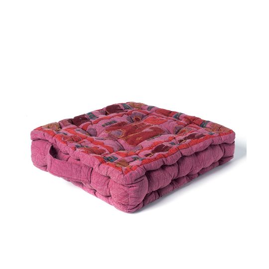 Silk Fashion Μαξιλάρι κάθισμα elephant (40cm x 40cm x 10cm) μώβ