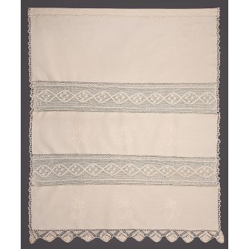 κουρτίνα NT1-2 (120cm x 160cm) ecru με τούνελ