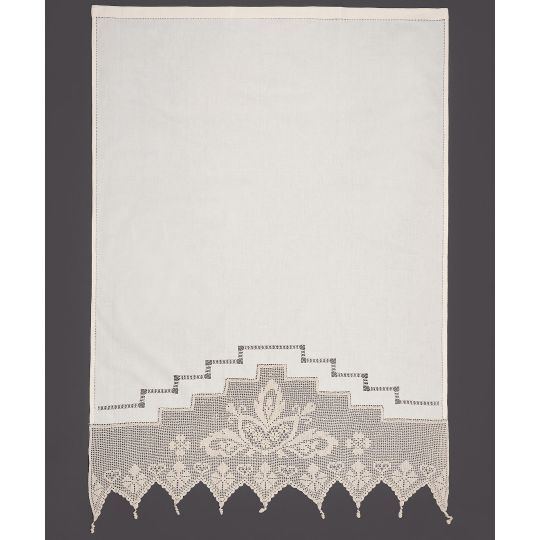 κουρτίνα 075 (90cm x 130cm) ecru με τούνελ