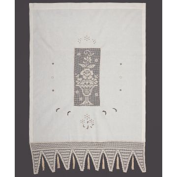 κουρτίνα GXFBG (160cm x 160cm) ecru με τούνελ