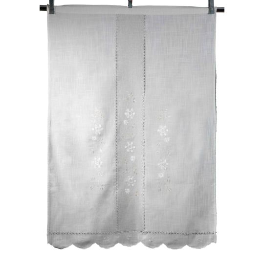 κουρτίνα 464 (120cm x 160cm) ivory/άμμου με τούνελ