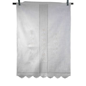 κουρτίνα 465 (120cm x 160cm) ivory/άμμου με τούνελ