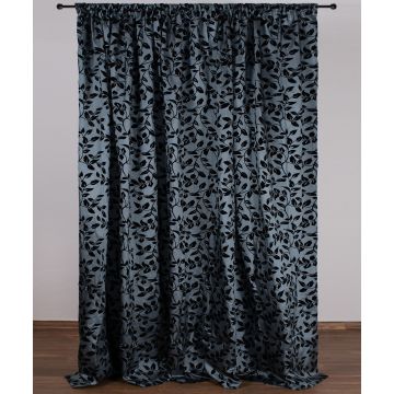 Κουρτίνα 081 (300cm x 275cm) με τρέσα ραφ