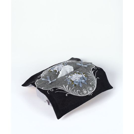 Θήκη για χαρτοπετσέτες 970 (30cm x 30cm) μαύρο