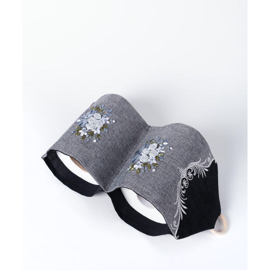 Θήκη για το χαρτί υγείας (18cm x 45cm) μαύρο