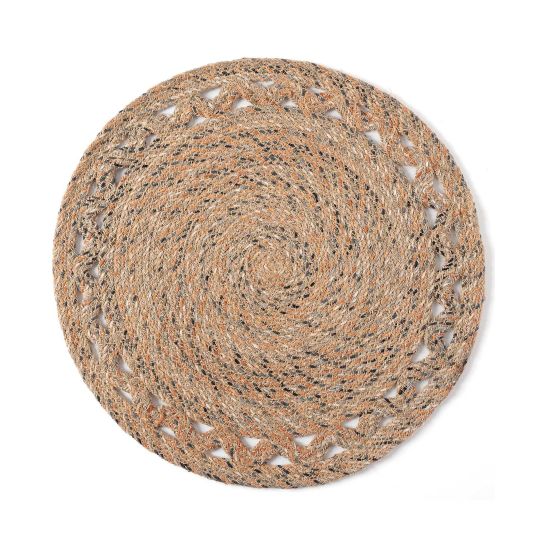 Silk Fashion Σουπλά γιούτα 2060 (38cm) black/rust