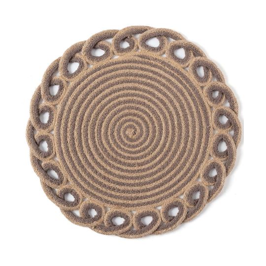 Silk Fashion Σουπλά γιούτα 1911 (38cm) light grey