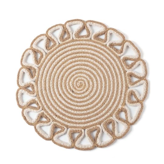 Silk Fashion Σουπλά γιούτα 1911 (38cm) beige