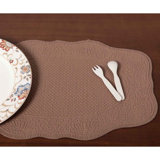 Silk Fashion Σουπλά (33cmx 55cm) nx0115 καφέ