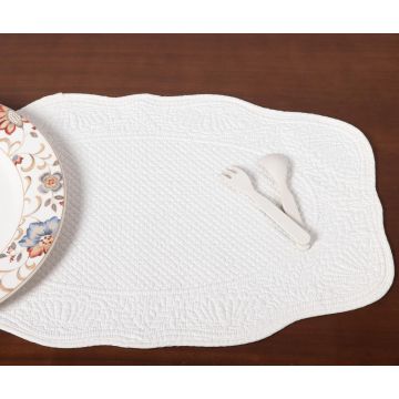 Silk Fashion Σουπλά (33cmx 55cm) nx0115 λευκό