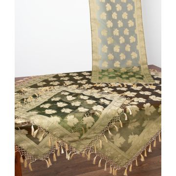 Σετ 4 τεμαχίων (110cm x 110cm, 50cm x 140cm,2x50cm x 50cm) AKB-301 Πράσινο