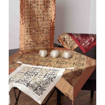 Σετ 4 τεμαχίων ((90cm x 90cm 40cm x 110cm 2x40cm x 40cm ) 6309 χρυσό