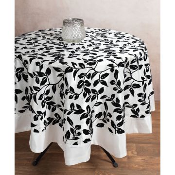 Σατέν ροτόντα 081 (170cm) λευκή