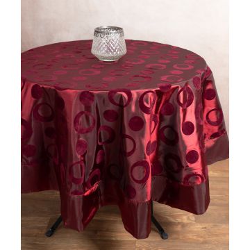 Σατέν ροτόντα 082 (170cm) μπορντώ