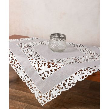 Σατέν κοφτό τραπεζοκαρέ (135cm x 135cm) 156