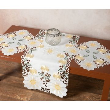 Σατέν κοφτό σεμέν (40cm x 110cm 2 x 40cm x 40cm) 291 κίτρινο