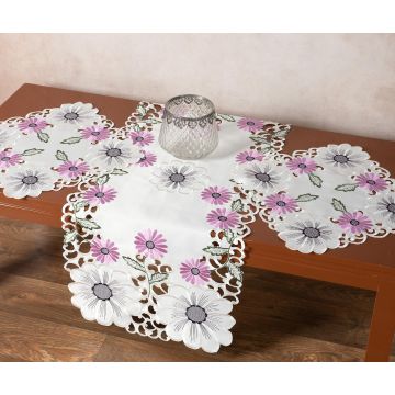 Σατέν κοφτό σεμέν (40cm x 110cm 2 x 40cm x 40cm) 291 μώβ