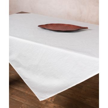 Σατέν τραπεζοκαρέ 2015 (130cm x 130cm) ivory