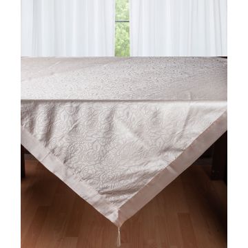 Σατέν τραπεζομάντηλο 2009 λουλούδι (130cm x 160cm) σομών