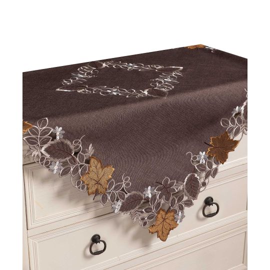 Καρέ 19315 (85cm x 85cm) καφέ