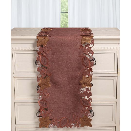 Τραβέρσα 19315 (38cm x 172cm) κεραμιδί