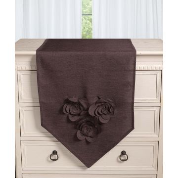 Τραβέρσα 558 (45cm x 170cm) καφέ