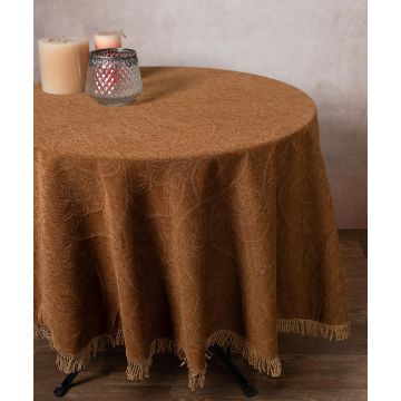 Σενίλ ροτόντα 055 (175cm) καφέ