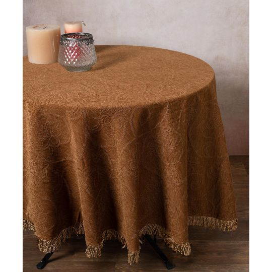 Σενίλ ροτόντα 055 (175cm) καφέ