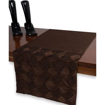 Silk Fashion καρέ  (85cm X 85cm) 1018 καφέ