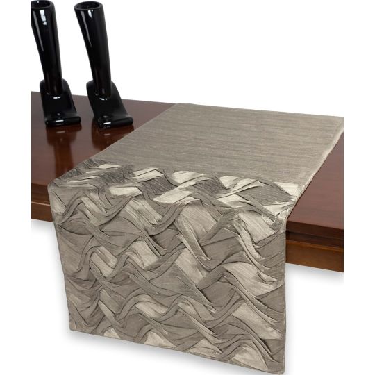 Silk Fashion καρέ  (85cm X 85cm) 1018 λαδί