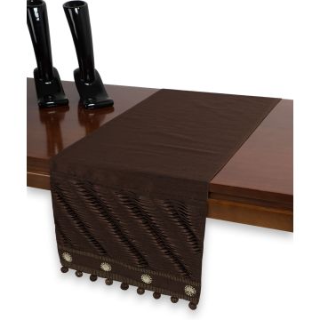 τραβέρσα  (40cm X 170cm)  3819 καφέ