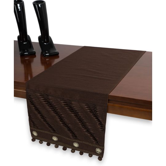 τραβέρσα  (40cm X 170cm)  3819 καφέ