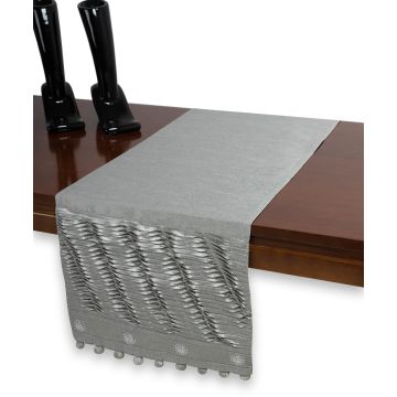 τραβέρσα  (40cm X 170cm)  3819 γκρι