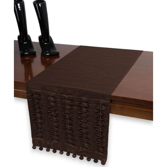 τραβέρσα  (40cm X 170cm)  3822 καφέ