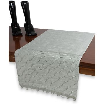 τραβέρσα  (40cm X 170cm)  3874 γκρι