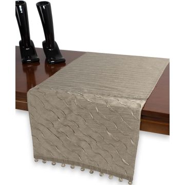 τραβέρσα  (40cm X 170cm)  3874 λαδί