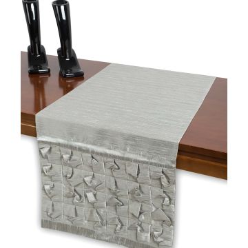 τραβέρσα  (40cm X 170cm)  3918 γκρι