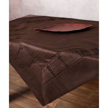 τραπεζοκαρέ (140cm X 140cm) 3819Α καφέ