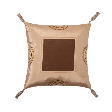 Μαξιλαροθήκη (40cm x 40cm) 612 ΧΜ-45 Καφέ